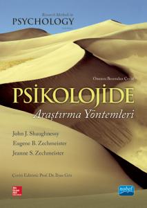 PSİKOLOJİDE ARAŞTIRMA YÖNTEMLERİ - Research Methods in Psychology