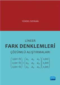 Lineer Fark Denklemleri Çözümlü Alıştırmaları