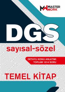 DGS Temel Kitap / Sayısal-Sözel Detaylı Konu Anlatımı