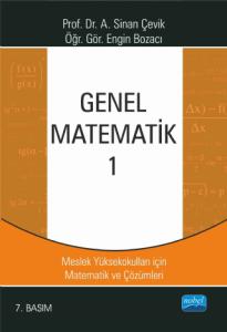 Genel Matematik 1 - MYO'lar İçin Matematik ve Çözümleri